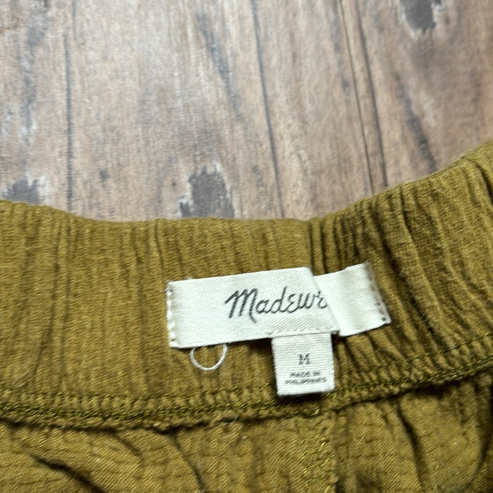Madewell Wide Leg Cropped Pants - Picture 3 of 4